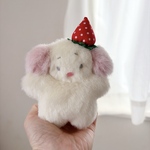 くったり　わんこ　いちご乗せました　いちごみるく　クリスマス　ギフト
