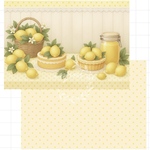 【印刷物】デザインペーパー(Lemon)