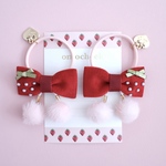 3時のチェリー🍒winter☃️キッズサイズゴム