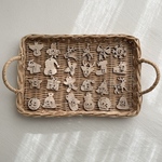 アドベントカレンダーナンバータグ | クリスマス クリスマスインテリア アドベントカレンダー クリスマス小物