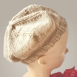 やさしい肌触りのアルパカニットベレー｜シンプルで合わせやすい定番デザイン