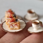 【食器付き】サクサク♡いちごのミルフィーユ🍓✨