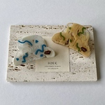 Unique confettir hair clip