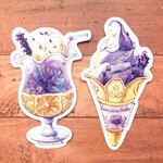 【ステッカー 】Lavender Sweets 水彩