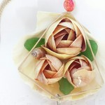 海の宝もの 可愛い貝殻の薔薇 吊るしオブジェ