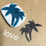ヤシの木②♡消しゴムハンコ