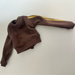 ドール用ライン入りスウェット【ブラウン】