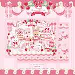 Cherish365【Cherish Dessert Recipe】A5 デザインペーパー 10枚 CHO838