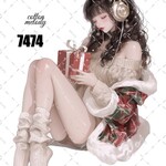 original sticker « no.7474 »     //     人物ステッカー オリジナルステッカー オリジナル人物ステッカー ステッカー cotton melody
