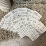 FREE＊年間savingリフィル/A6サイズ/家計管理グッズ/先取貯金/積立貯金/貯金チャレンジ