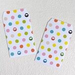 特価！カラフルだるまさんぽち袋☆10枚組☆「御礼」「ほんのきもち」