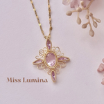 Amethyst Celestia(アメジストセレスティア) ワイヤージュエリー ネックレストップ