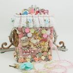 アリス♡気持ち華やぐ♡おすそ分けファイル♡ジャンクジャーナル♡コラージュ♡BOOKタイプ