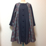 【akemama様オーダー品】  🍄akemama様の大島紬 de 秋物コート