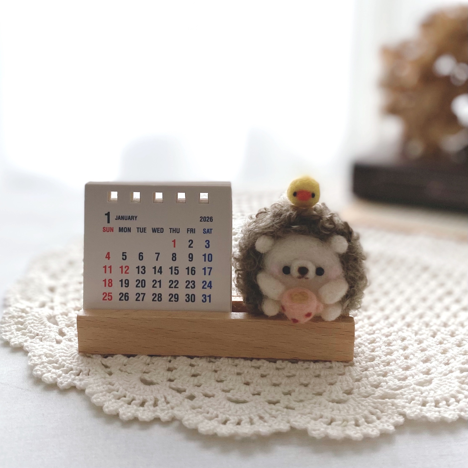 専用ページ 七夕作品 笹飾り持ったパンダちゃん 羊毛フェルト 専用