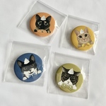 スイーツにゃんこ 缶バッジ（全12種）