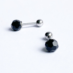 ボディピアス　ブラック