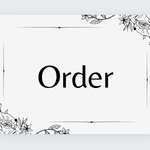 Order ２連ネックレス、ピアス