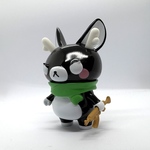 またぎのもみじちゃんソフビ（ろくちゃんサブちゃんマシンガン）