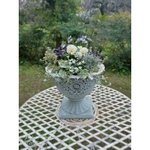 ･*. Flower field in Sky blue Goblet ･*. ノーブル・ゴブレット　ムスカリ芽出し球根入り寄せ植え