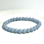 天使の石　6mm＊エンジェライトのブレスレット❣️