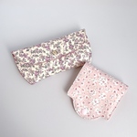 ａさまorderのおしなもの　ふわふわメガネケース ・マスクケース　リバティ×カラーリネン