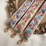 NEW✧*｡和柄刺繍　スマホショルダーショルダーストラップ　カメラストラップ　インド刺繍リボン ショルダーバッグ