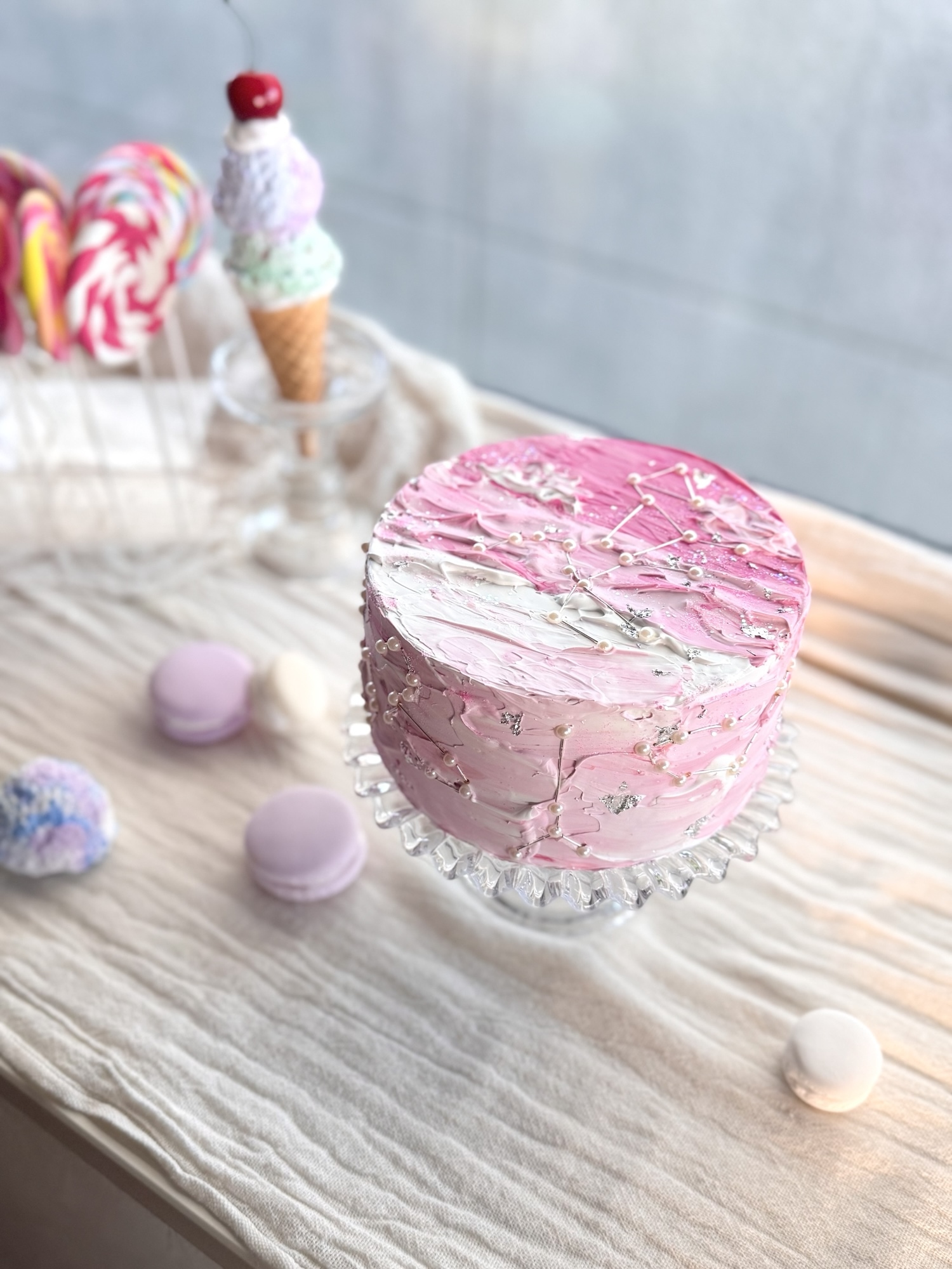 限定販売】カラーチョコスプレー付＊クレイカップケーキCHERRY