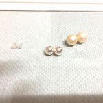 新作☆パール&コットンパール キャッチ