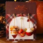 ホットワインパフェ×アップルスイーツの3点セット　大人の冬時間　ボルドー　ワイン　