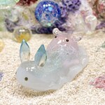 Uo741［メンダコ］宇宙を宿すガラスのウミウシ
