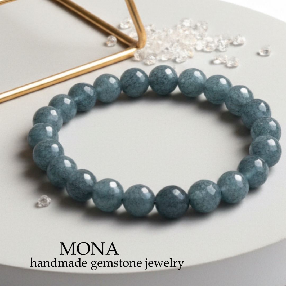 ☆デザインを選べる☆天然石ターコイズ(トルコ石)のシンプル