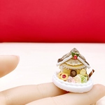 ミニチュア　クリスマス　小さなヘクセンハウス  ハンドメイド