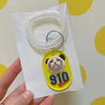パンダ主水　ロッカーキーホルダー