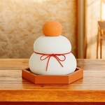 🐻‍❄️🐈🍊！？あなたはどの橙？「選べる橙・くま・猫🎍ジェスモナイト鏡餅／お正月インテリアにぴったり」