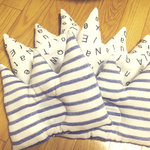 ik060905様専用♡王冠まくら ボーダー