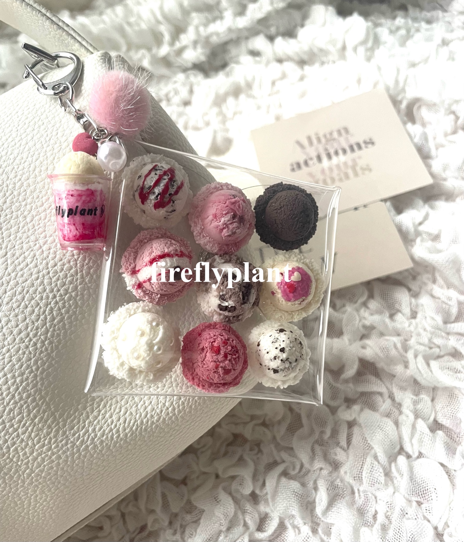 アイスクリームのメニューボード(受注生産) - 蛍の ICE CREAM SHOP