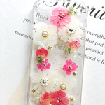 iPhoneケース♡押し花 手作り♡7.6plus.6splus専用