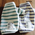 犬服☆ボーダー長袖Tシャツ