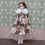 NO.261 22㎝ドール服 花柄ワンピース＆小物セット