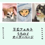 羊毛フェルトオーダー