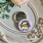 【缶バッジ】ゆる脱皮ボンネット蛇ちゃん（アオダイショウ）