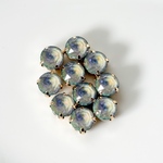 スワロフスキー8mm 台座付き10個