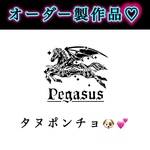 オーダー製作品♡タヌポンチョ🐶💕