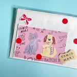 【刺繍キット】わんにゃんミニパッチキット