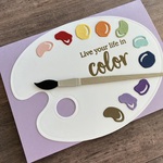 【多目的カード】絵の具パレット