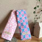 ８重ガーゼのふわふわ☆よだれカバー（よだれパッド）ロング