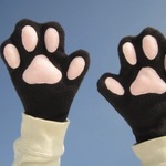 ✴︎オーダーsorane24様✴︎ 黒猫の手　手袋