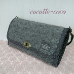 イタリー製モヘア♡*°長財布
