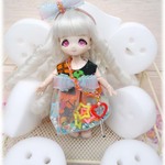 オビツ11用宝石箱ドレス３点セット★ハロウィン04
